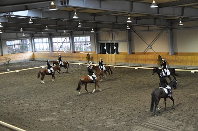 カドリール馬場馬術